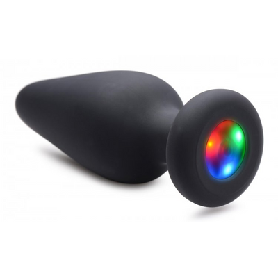 Silicone Light Up Butt Plug - Small