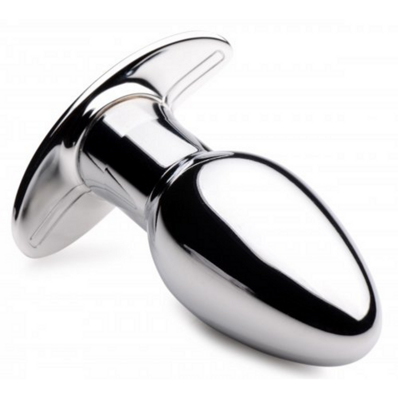 Chrome Blast - Rechargeable Butt Plug - Small