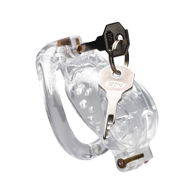 Double Lockdown - Lockable Adjustable Chastity Cage