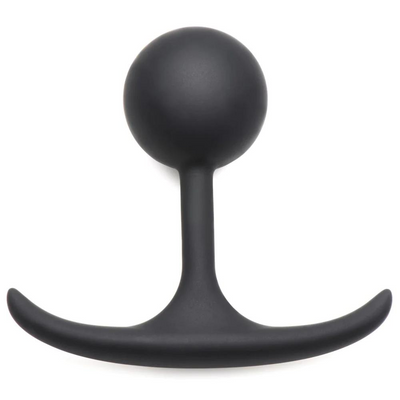 Comfort Plugs Silicone Weighted Round Plug 3.3 - Black