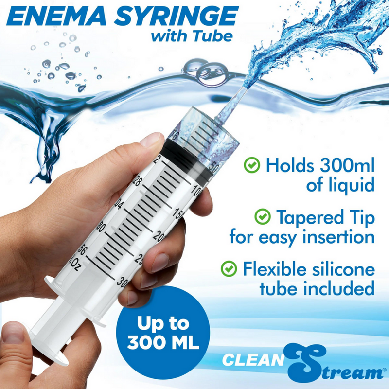 Syringe with Tube - 300 ml