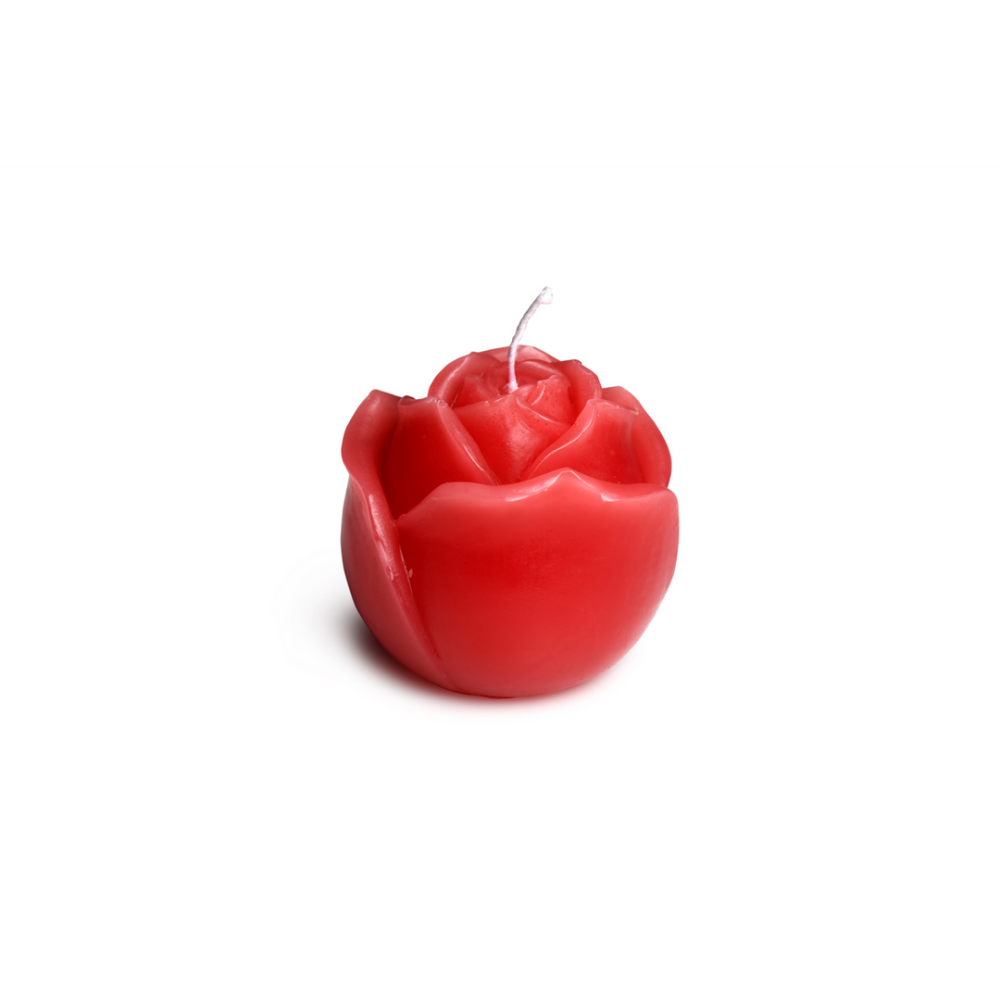 Flaming Rose - Drip Candle - Red