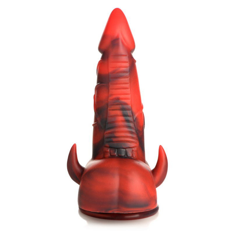 Horny Devil - Demon Silicone Dildo - Red