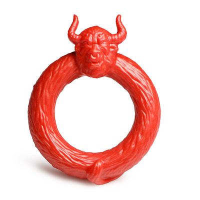 Beast Mode - Silicone Cock Ring - Red