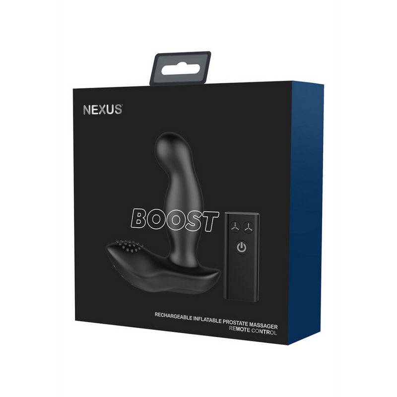 Boost Prostate Massager with Inflatable Tip