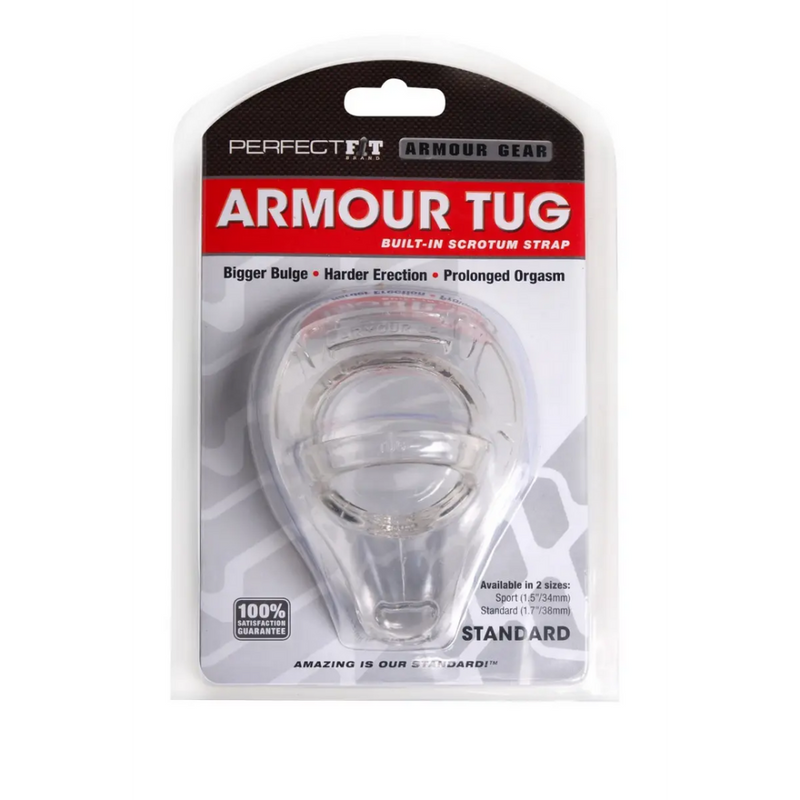 Armor Tug - Cockring with Ball Strap
