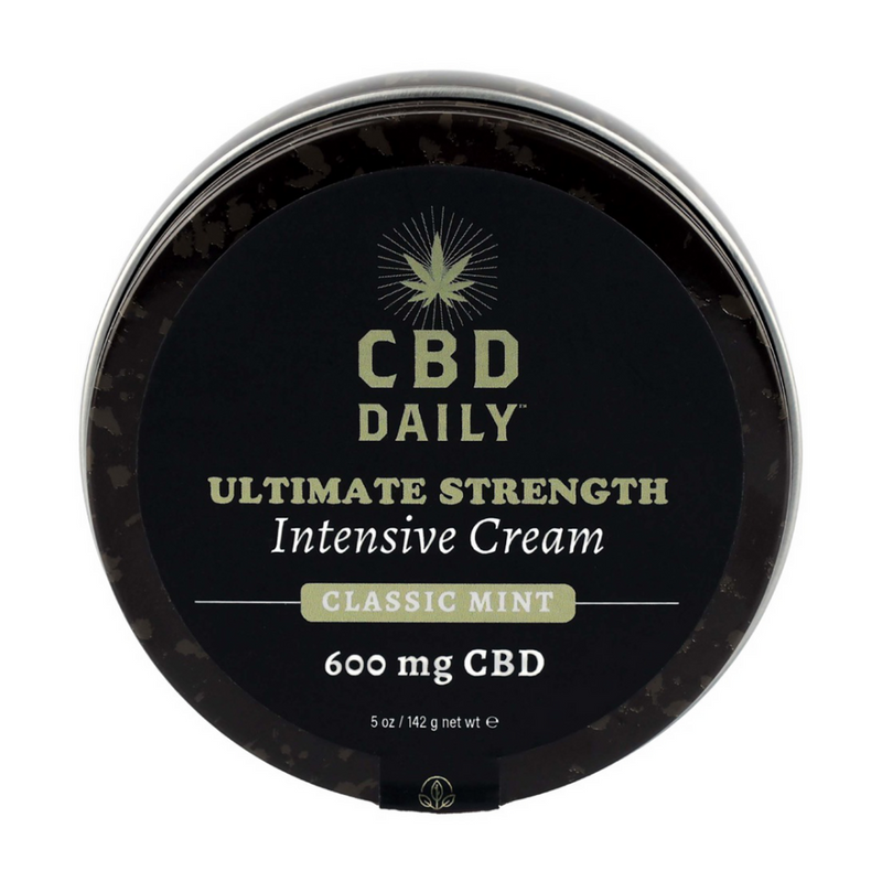 CBD Daily Ultimate Strength Intensive Cream - Classic Mint - 5 oz / 142 g