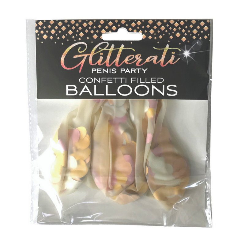 Glitterati - Penis Confetti Balloons