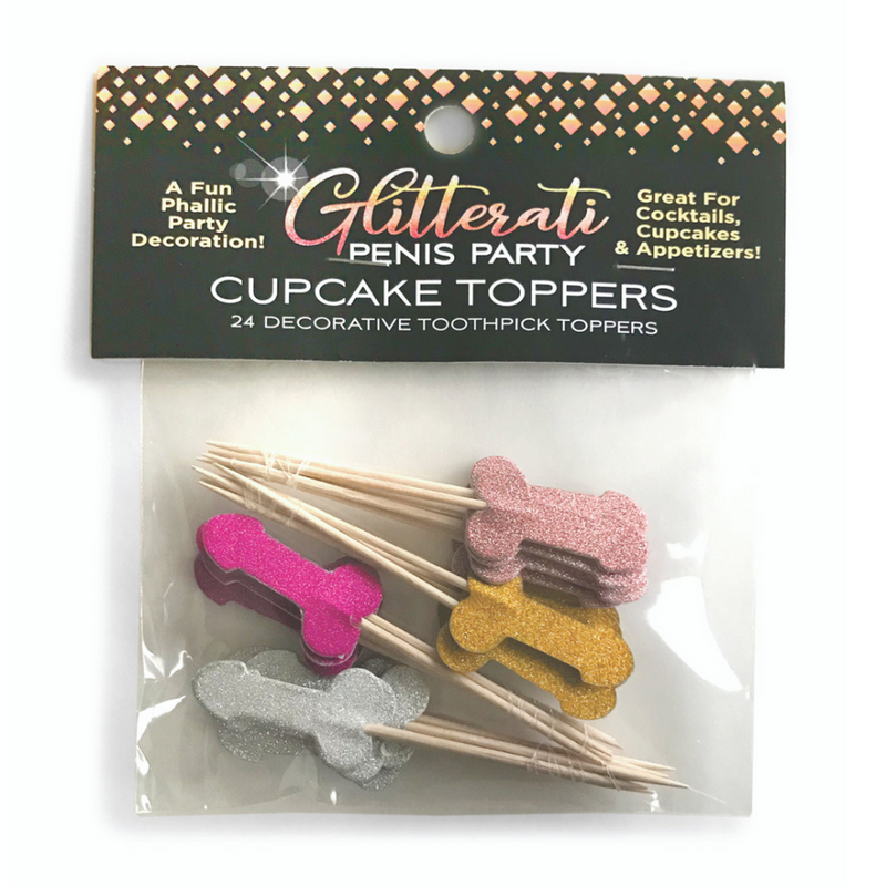 Glitterati - Penis Cupcake Set