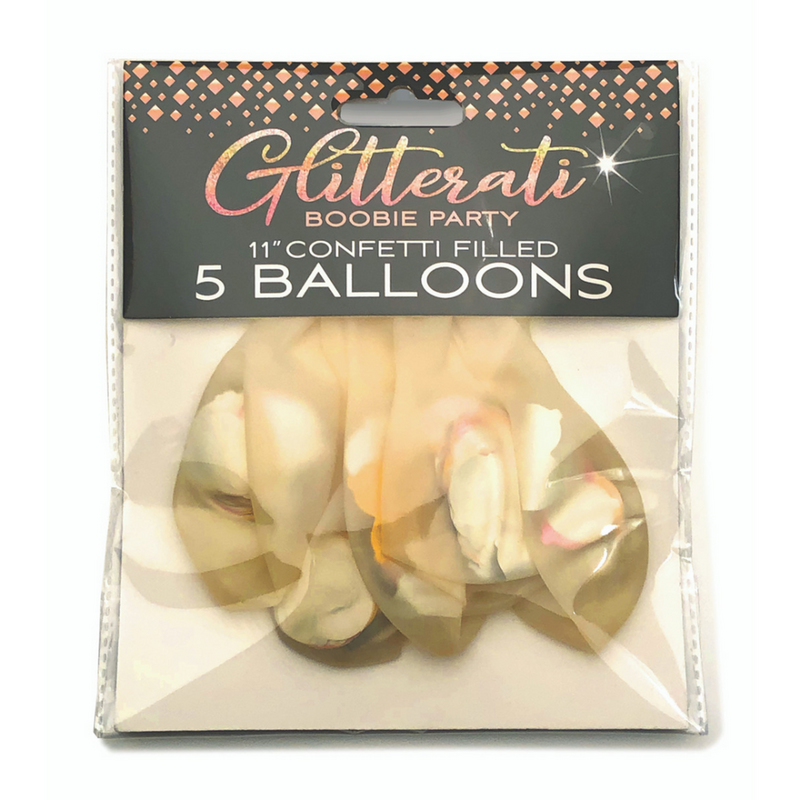 Glitterati - Boobie Confetti Balloons