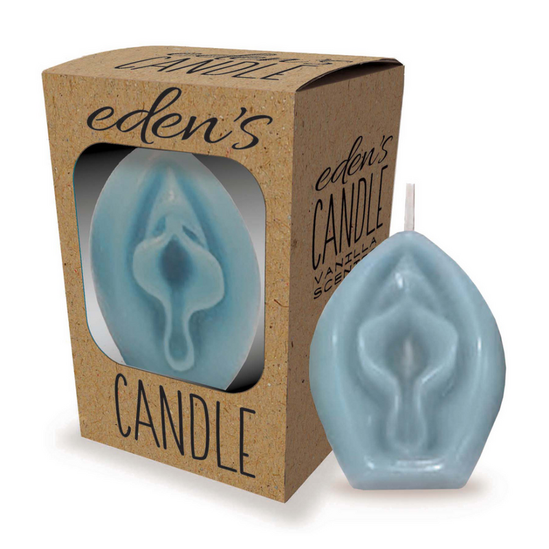 Eden’s Candle - Vanilla Scented Vagina - Blue