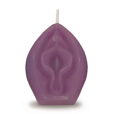 Eden’s Candle - Vanilla Scented Vagina - Eggplant