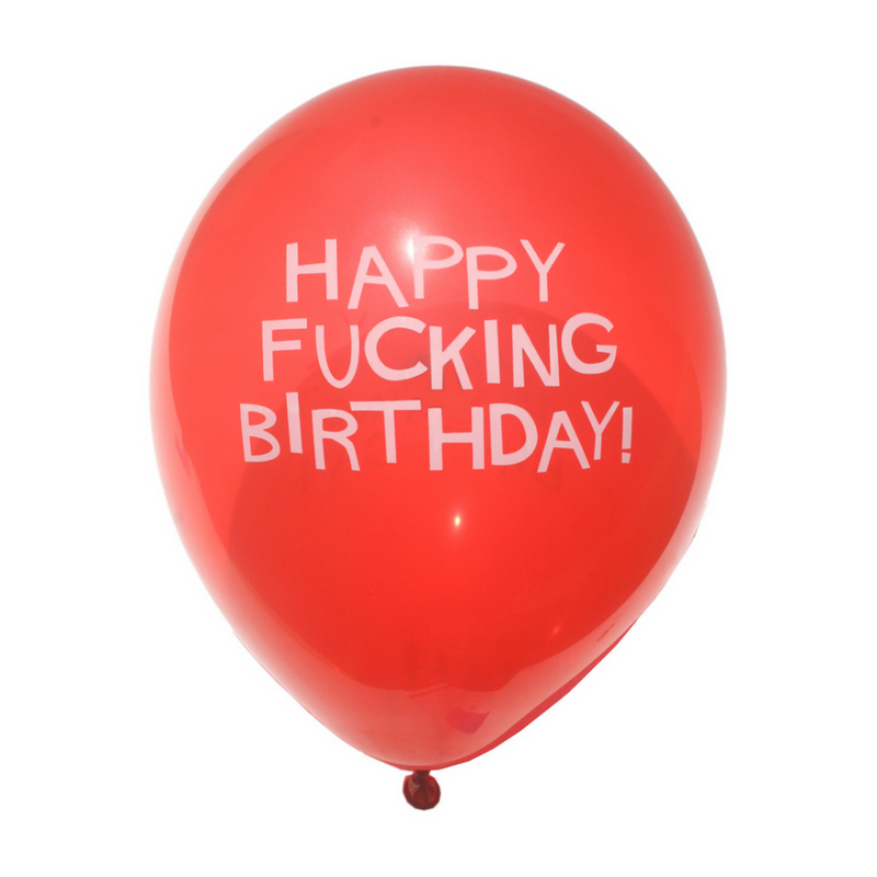 X-Rated Birthday - Balloons