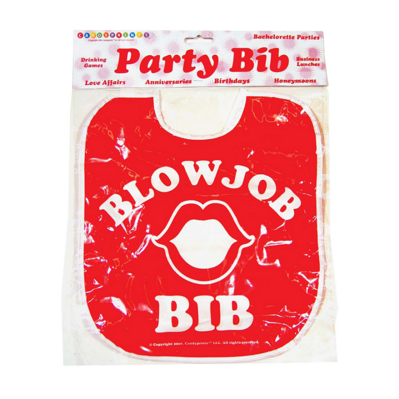Blow Job Bib - Novelty Gag Gift