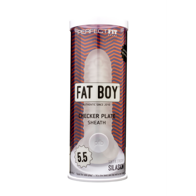 Fat Boy Checker Box Sheath - Dildo - 6 / 14 cm