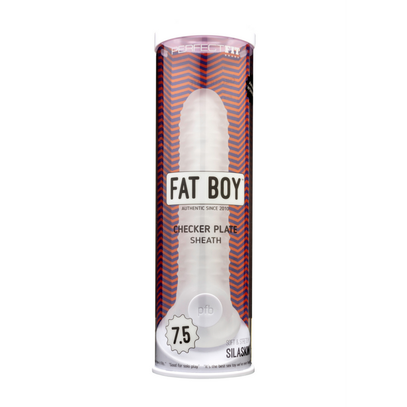 Fat Boy Checker Box Sheath - Dildo - 7 / 19 cm