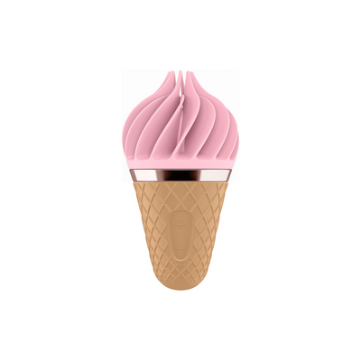 Sweet Treat - Stimulating Tongue Spinnator - Pink/Brown