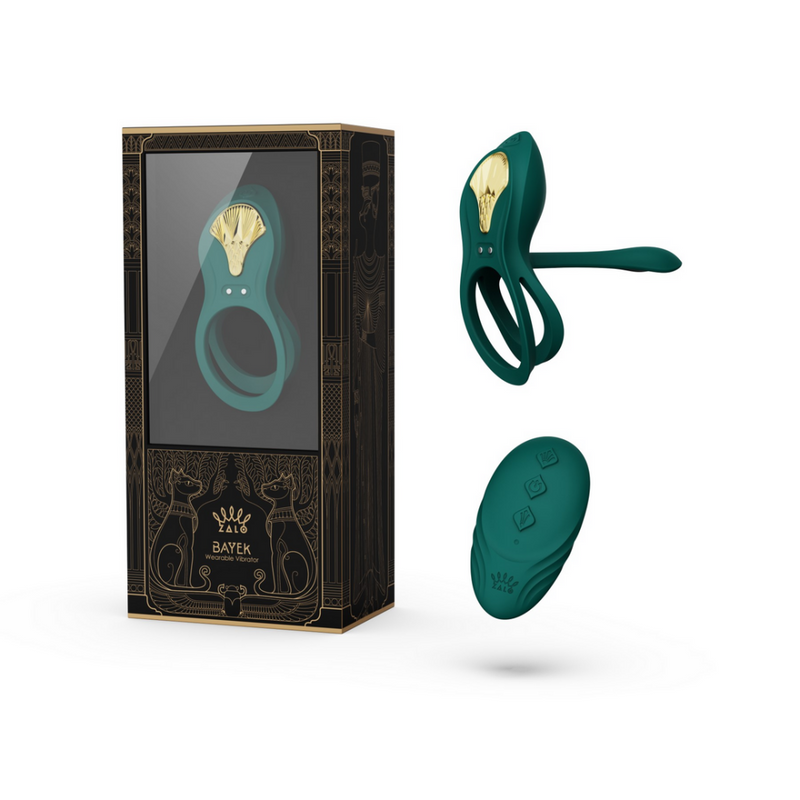 BAYEK - Wearable Vibrator - Turquoise Green