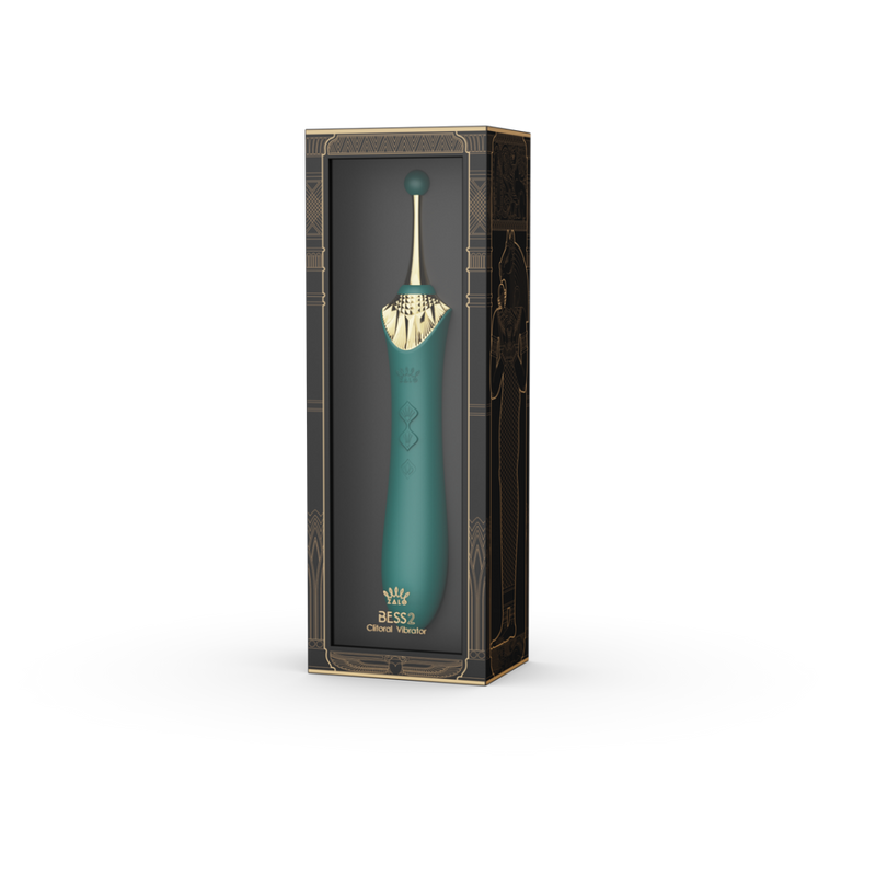 Bess 2 - Clitoral Vibrator - Turquoise Green