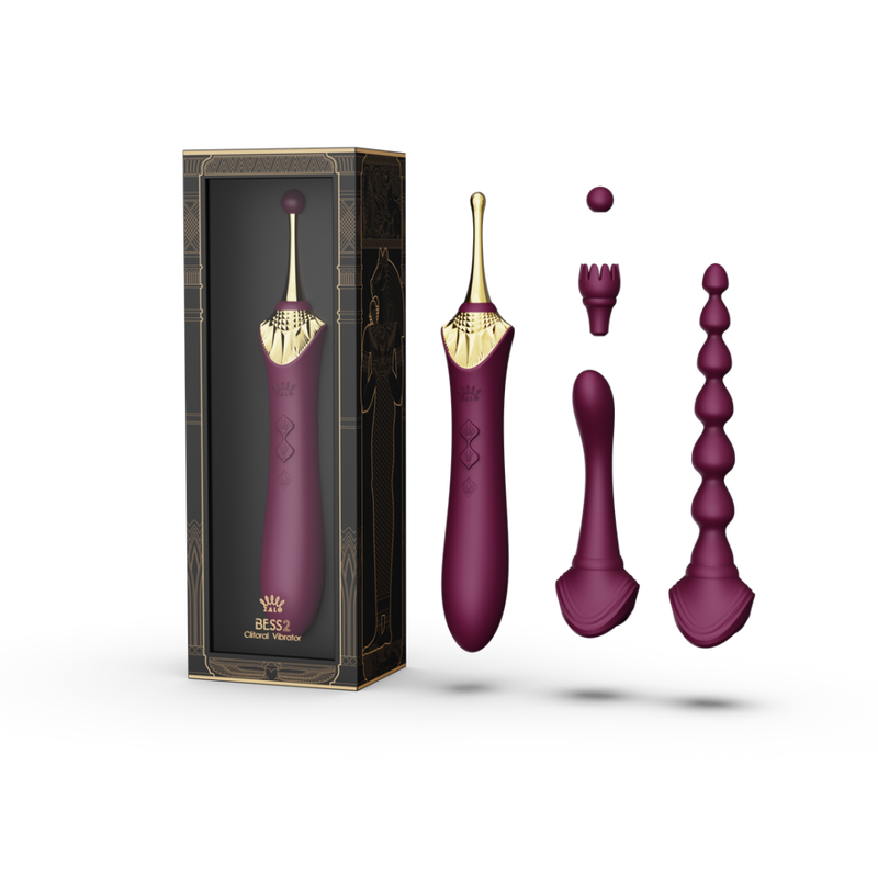 Bess 2 - Clitoral Vibrator - Velvet Purple