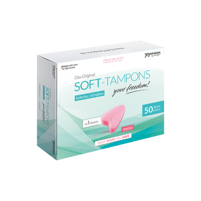 Soft Tampons Mini - 50 Pieces