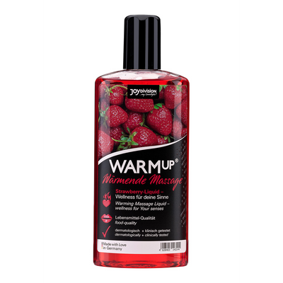 WARMup - Flavored Warming Lubricant - Strawberry - 5 fl oz / 150 ml
