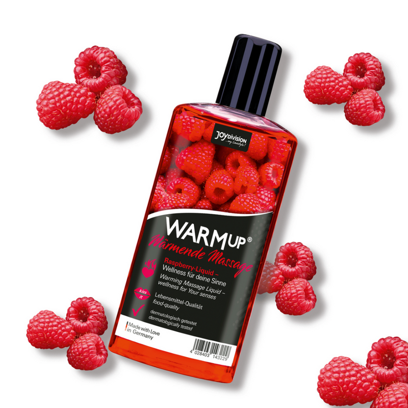 WARMup - Flavored Warming Lubricant - Raspberry - 5 fl oz / 150 ml