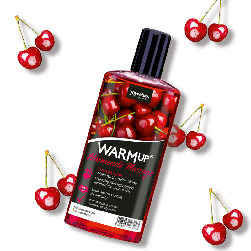 WARMup - Flavored Warming Lubricant - Cherry - 5 fl oz / 150 ml