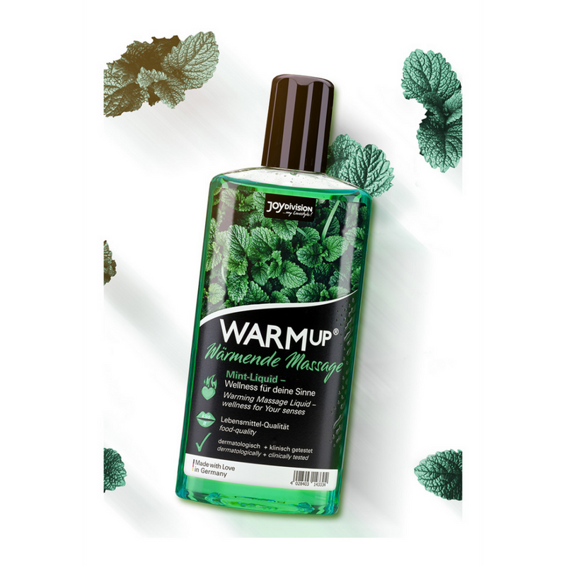 WARMup - Flavored Warming Lubricant - Mint - 5 fl oz / 150 ml