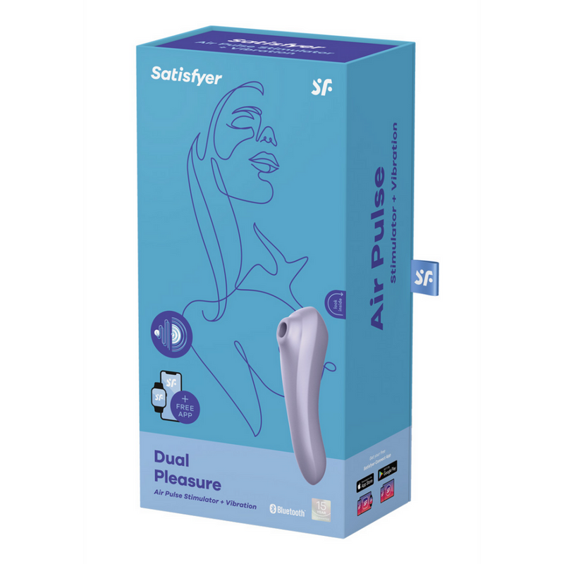 Dual Pleasure - Air Pulse Vibrator