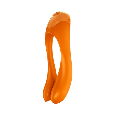 Candy Cane - Finger Vibrator for Intimate Zones - Orange