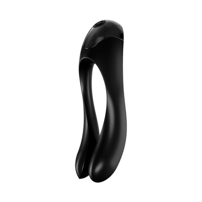 Candy Cane - Finger Vibrator for Intimate Zones - Black