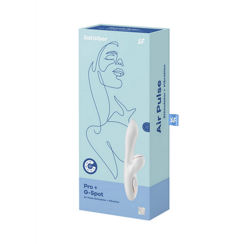 Pro + - G-Spot Air Pulse Stimulator + Vibration