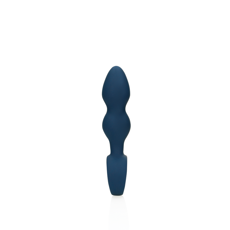 Teardrop Shaped Anal Plug - Medium - Baltic Blue