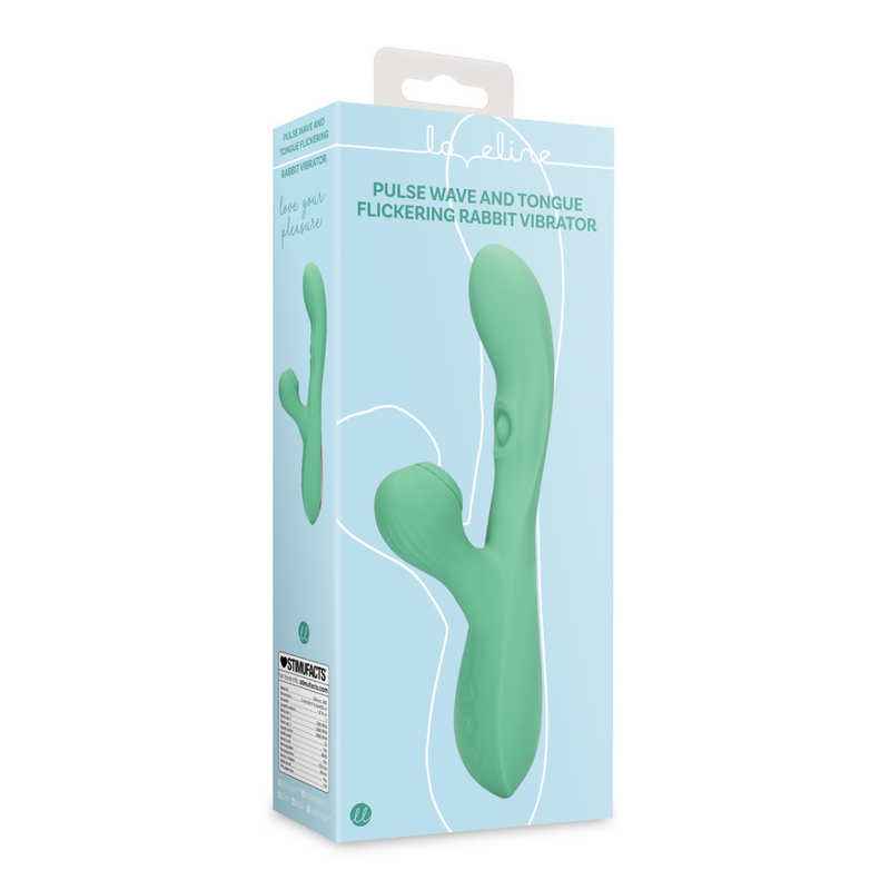 Pulse Golf en Tong bewegende Rabbit Vibrator