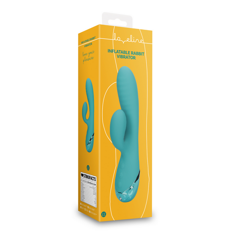 Opblaasbare rabbit vibrator