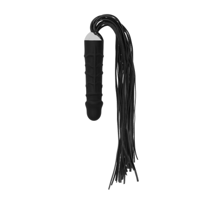 Whip with Realistic Silicone Dildo