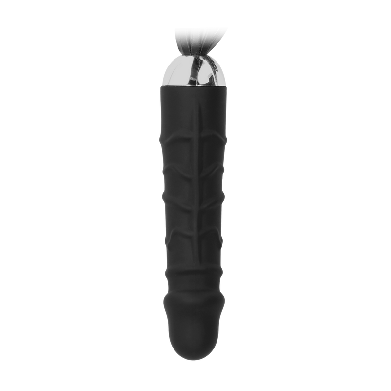 Whip with Realistic Silicone Dildo