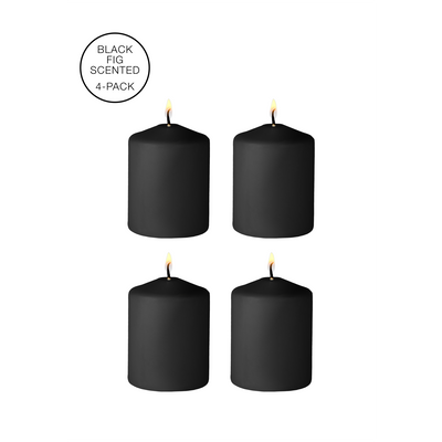 Tease Candles - Disobedient - 4 Pieces - Black