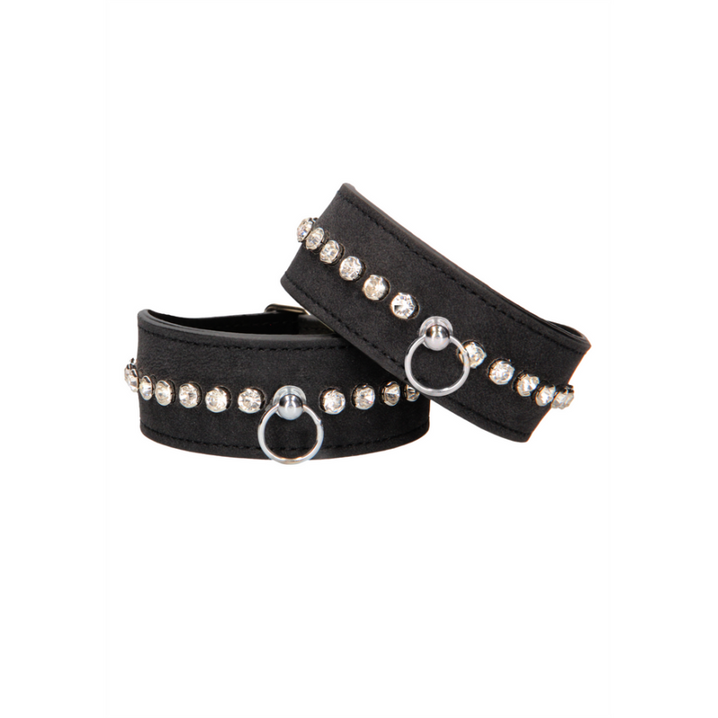 Diamond Studded Wrist Cuffs