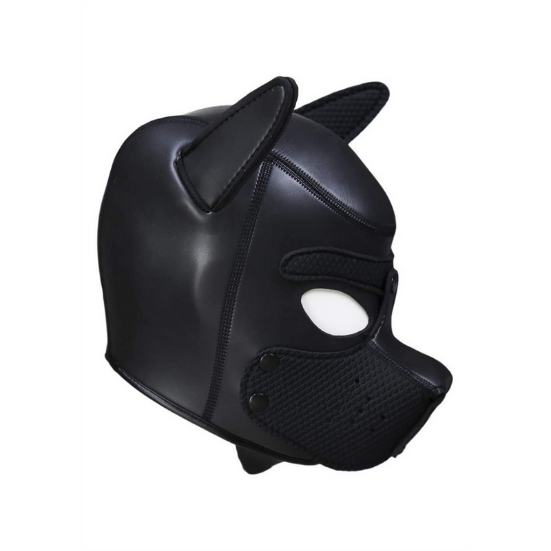 Neoprene Puppy Mask - Black