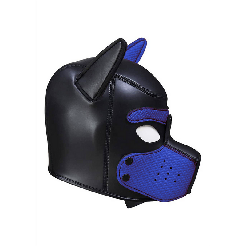 Neoprene Puppy Mask - Blue