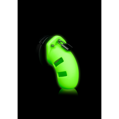 Model 20 Chastity Cage - Glow in the Dark - 4 / 9 cm
