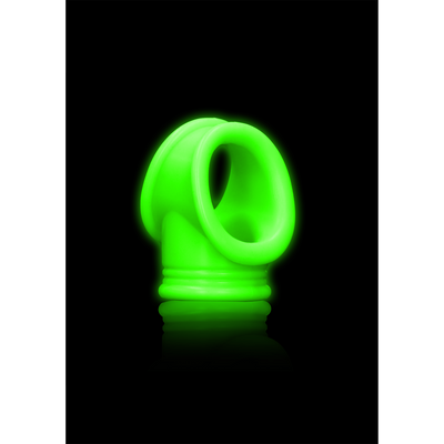 Cockring  Ball Strap - Glow in the Dark