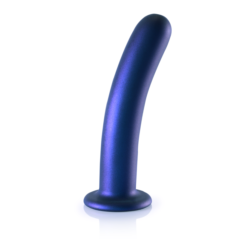 Smooth Silicone G-Spot Dildo - 7'' / 17 cm