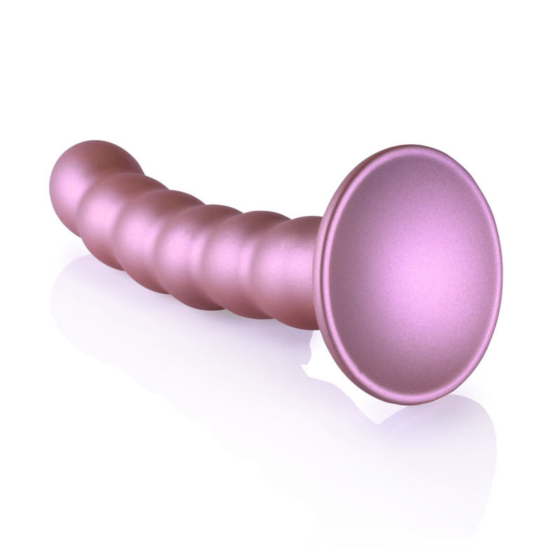 Beaded Silicone G-Spot Dildo - 5'' / 13 cm