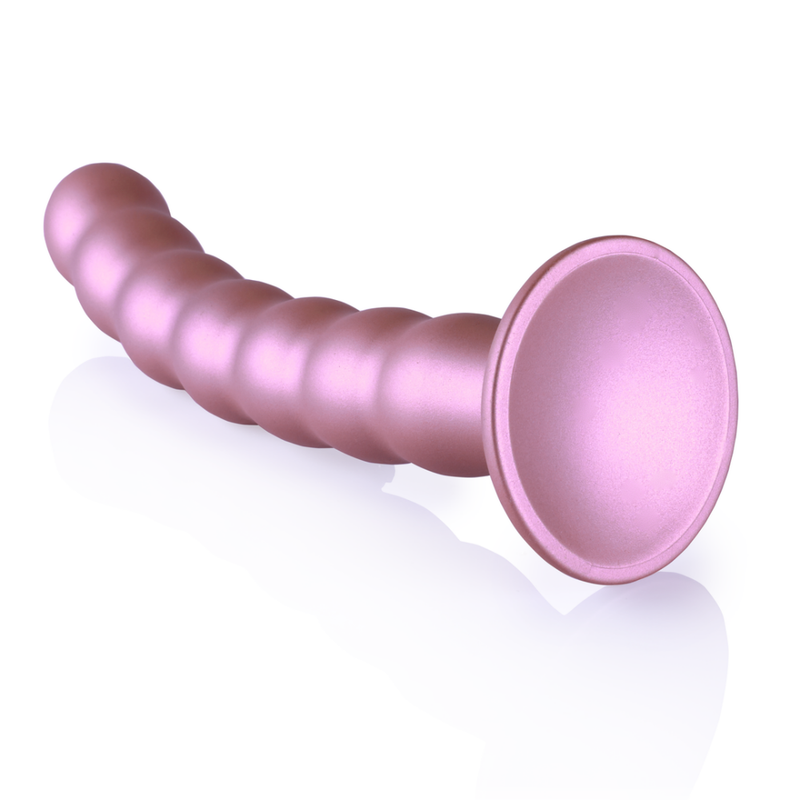 Beaded Silicone G-Spot Dildo - 8'' / 20,5 cm