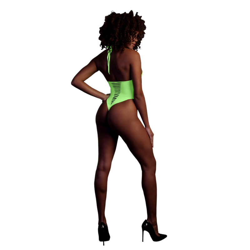 High-Cut Body - One Size - Neon Green