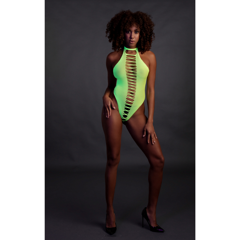 High-Cut Body - One Size - Neon Green