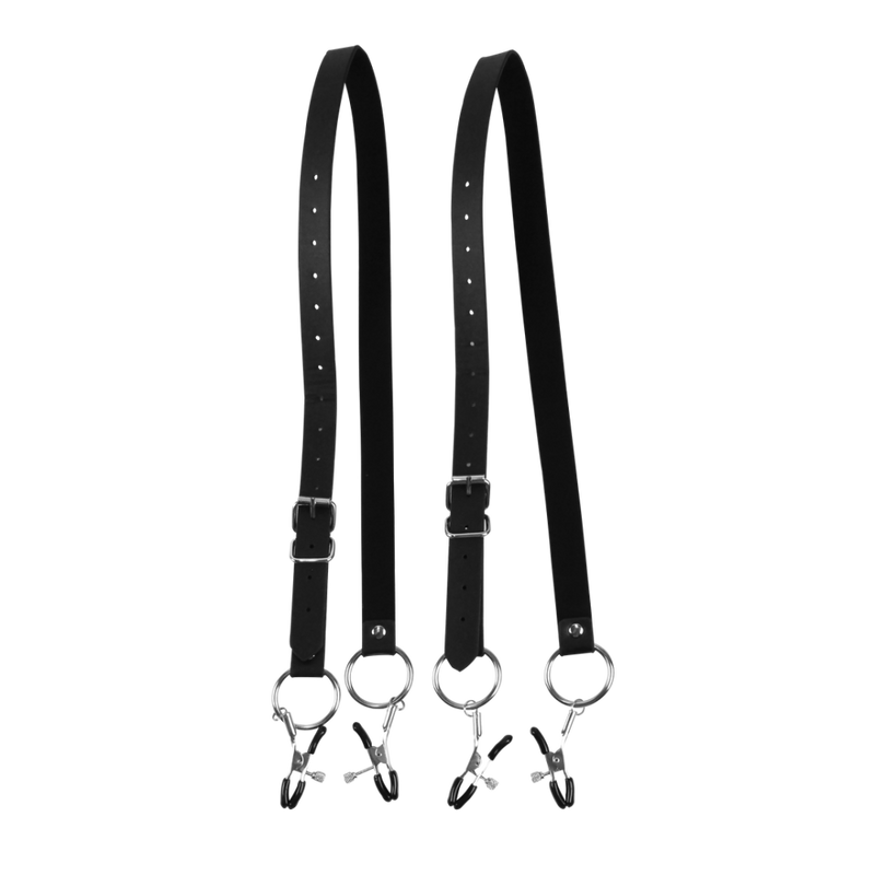 Labia Spreader with Clamps - Black